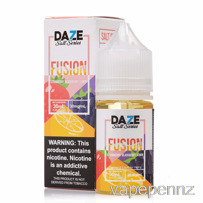 Strawberry Blackberry Lemon - 7 Daze Fusion Salt - 30mL 50mg VAPE NZ